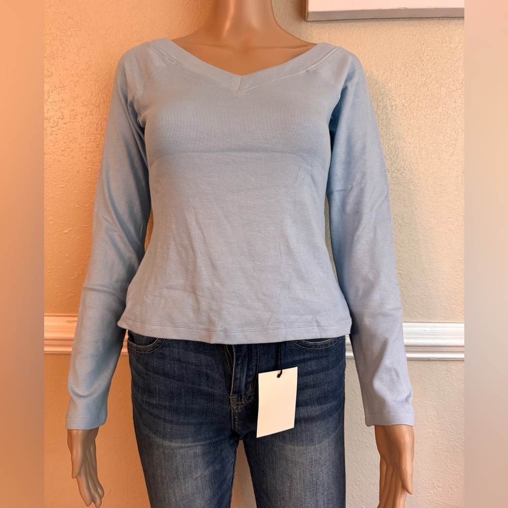 URBAN OUTFITTERS BLUE TOP LARGE NWOT​